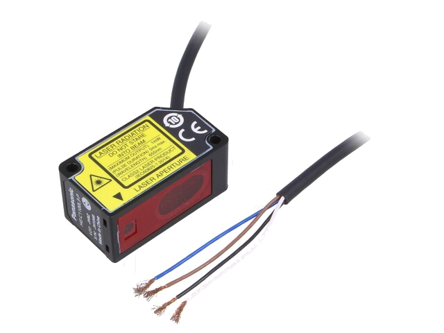 Sensor: afstanden; lasersensor; retro-reflectief; Bereik: 100mm Sensor: afstanden; lasersensor; retro-reflectief; Bereik: 100mm